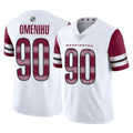 My Store W.Commanders #90 Charles Omenihu Player White Limited Vapor Home Game Stitched Jerseys