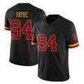 My Store W.Commanders #94 Daron Payne Player Black Limited Vapor Home Game Stitched Jerseys