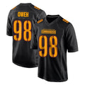 My Store W.Commanders #98 Odafe Oweh Player Black Carbon Fashion Home Game Stitched Jerseys
