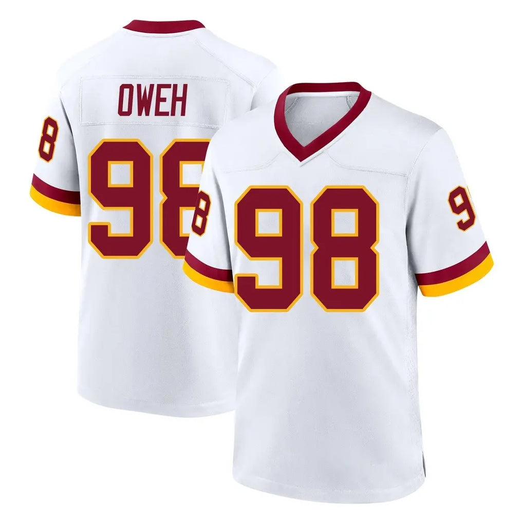 My Store W.Commanders #98 Odafe Oweh Player White Home Game Stitched Jerseys