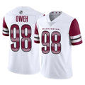 My Store W.Commanders #98 Odafe Oweh Player White Limited Vapor Home Game Stitched Jerseys