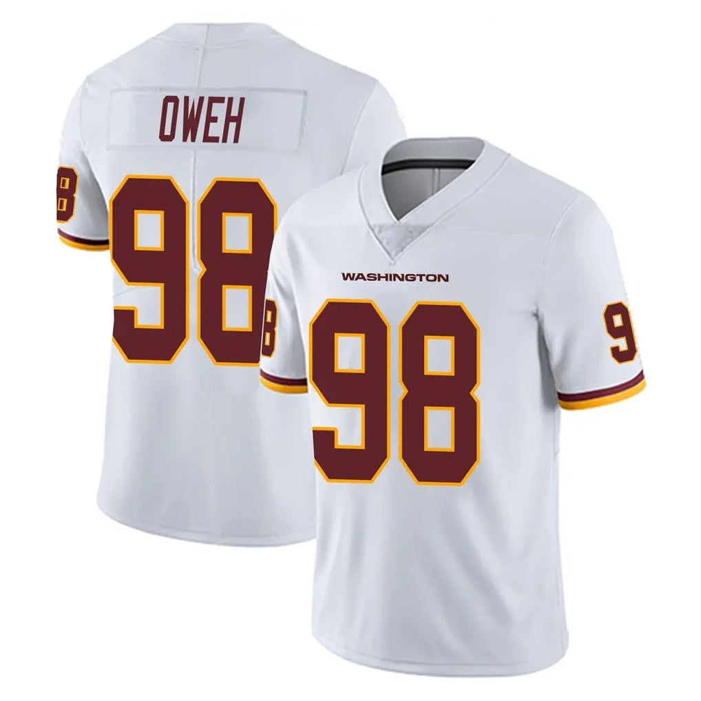 My Store W.Commanders #98 Odafe Oweh Player White Limited Vapor Untouchable Home Game Stitched Jerseys