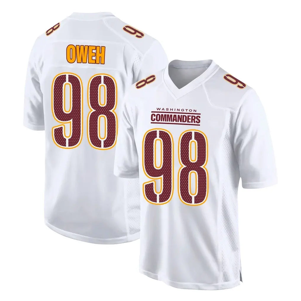 My Store W.Commanders #98 Odafe Oweh Player White Tundra Fashion Home Game Stitched Jerseys