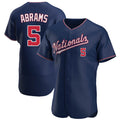 My Store W.Nationals #5 CJ Abrams Player Navy Alternate Elite Stitched Jerseys